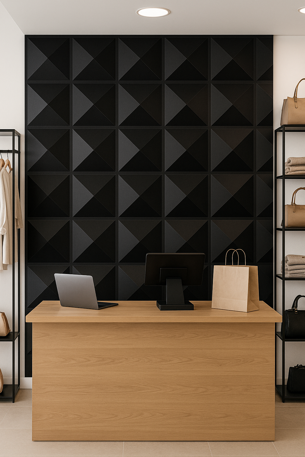 Paneles Pared PVC 3D Colores