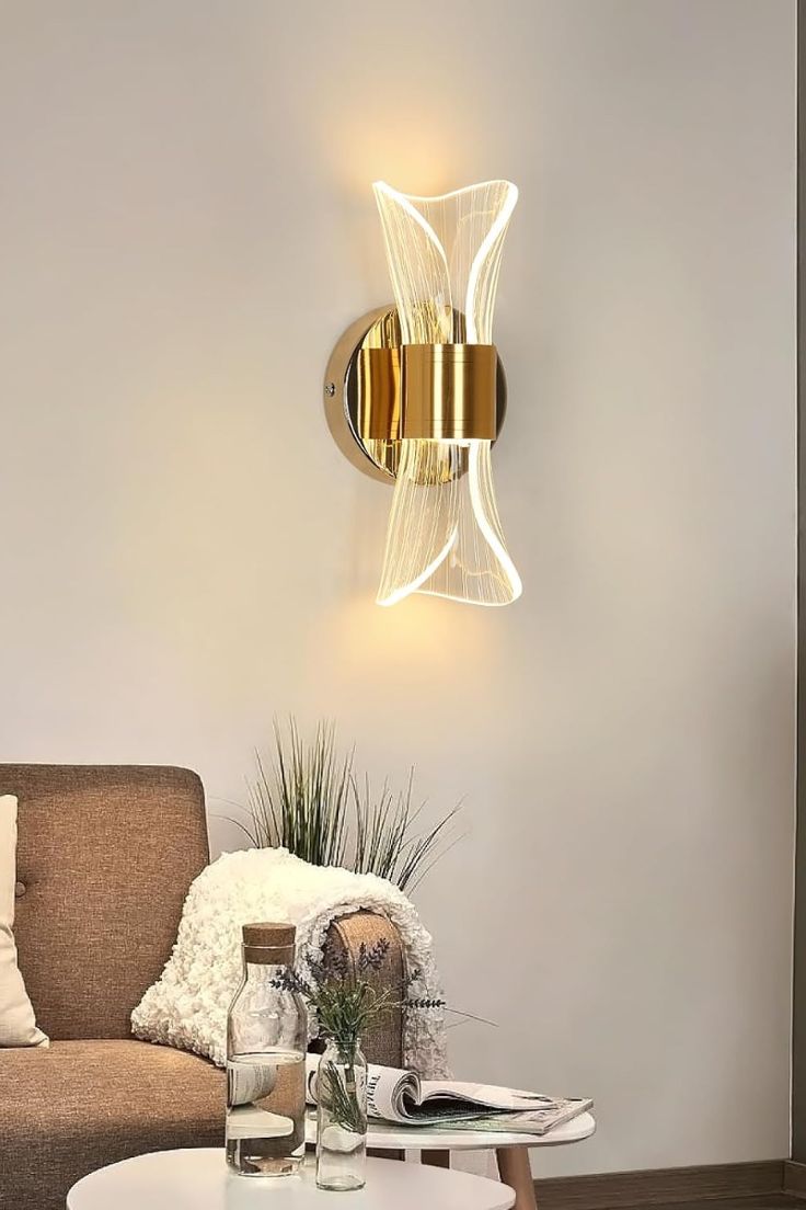 Lampara Pared Decorativa Tubo
