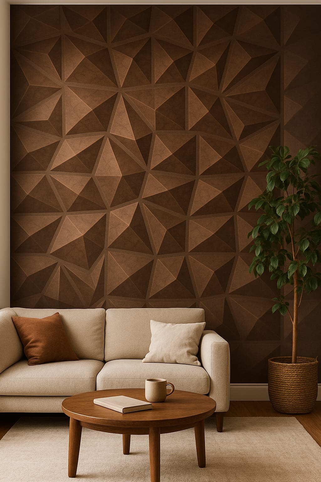 Paneles Pared PVC 3D Colores