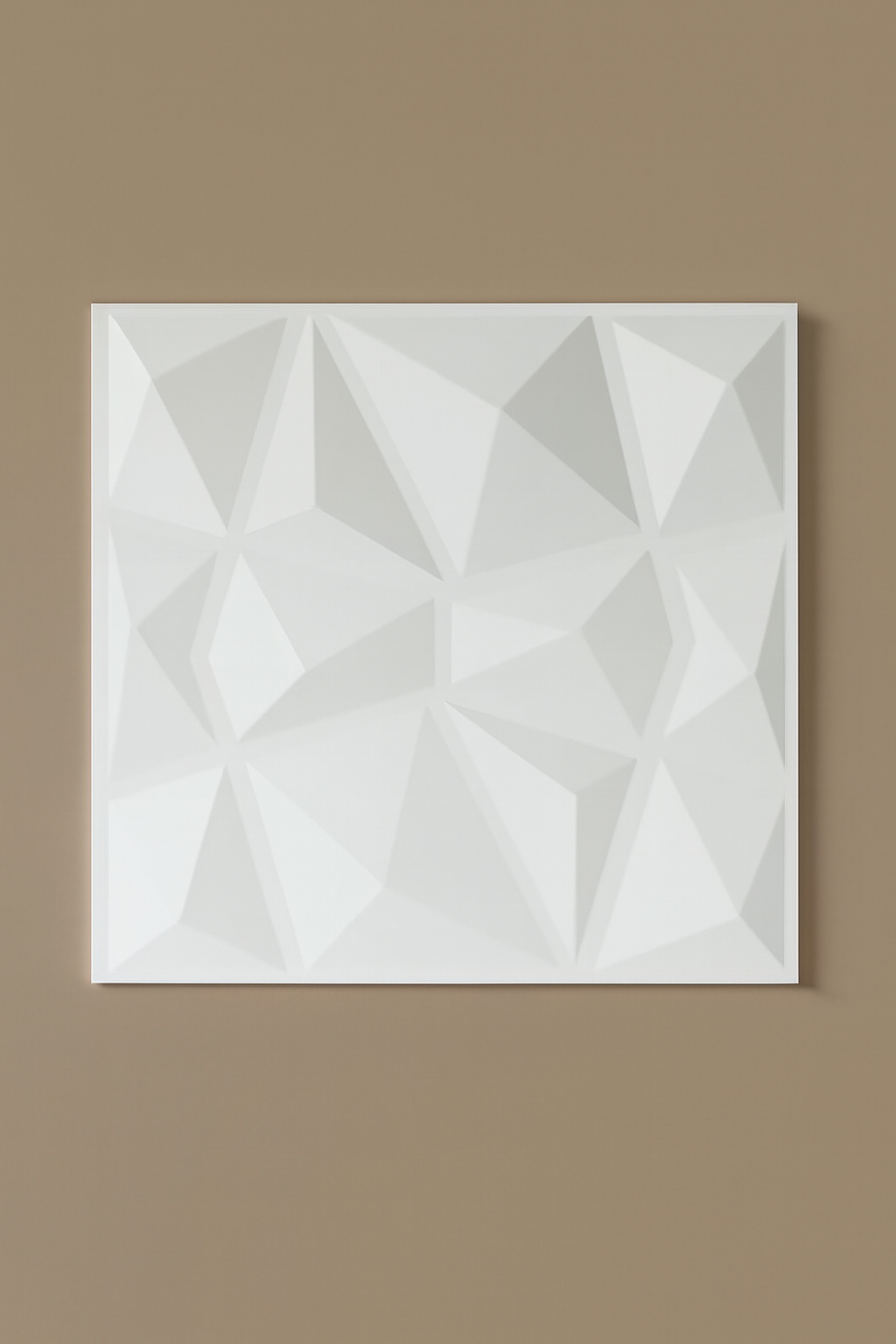 Paneles Pared PVC 3D Blancos