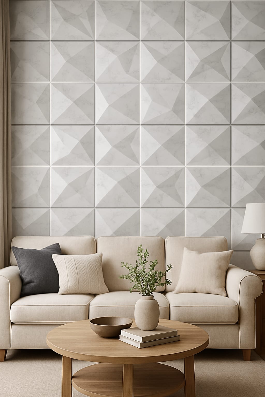 Paneles Pared PVC 3D Colores