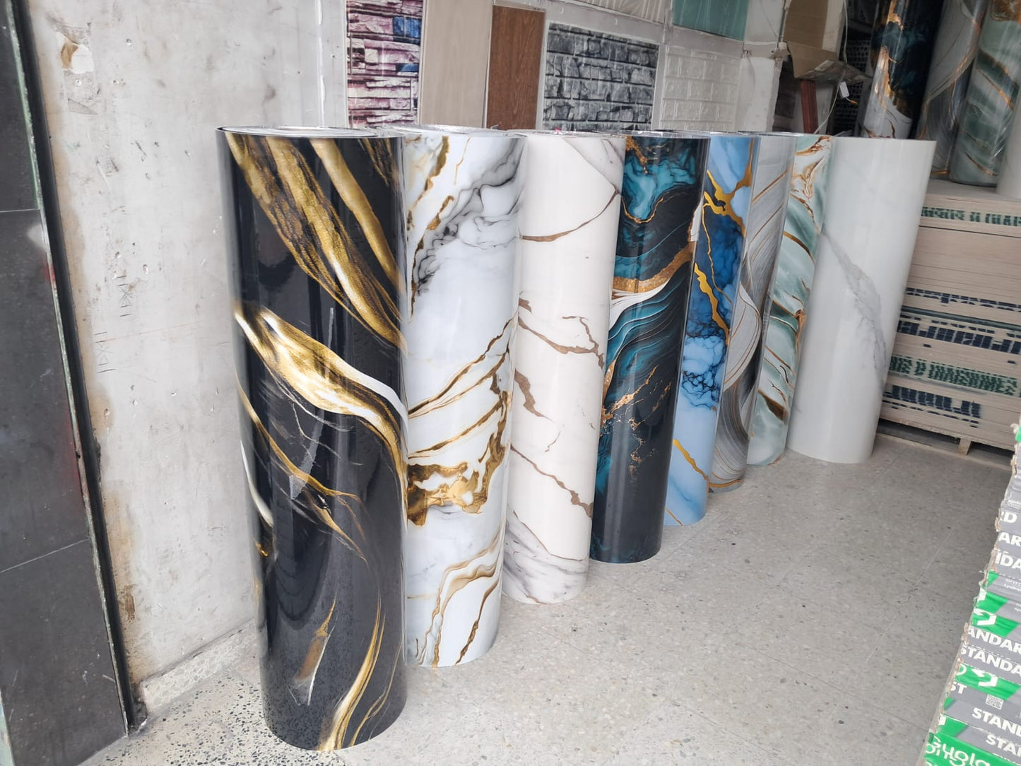 Vinilo adhesivo mármol paredes